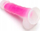 Dildo Glorious Real Skin Feel, 7\", me kupë thithëse, rozë