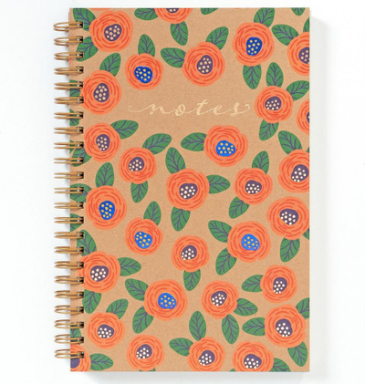Fletore Greenmink Flowers II, 135 mm x 205 mm, 91 fletë