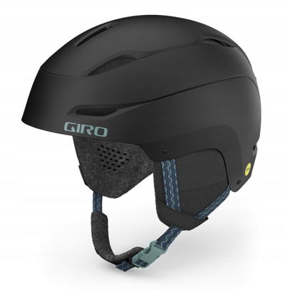 Helmetë skijimi Giro, madhësia 55.5 59 cm, e zezë