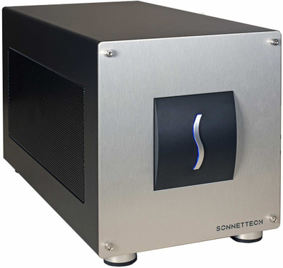 Kuti eGPU Sonnet Breakaway Box 850T5, Thunderbolt 5, 3x USB, Ethernet 5 Gb, e zezë