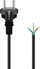 Kabllo furnizimi Wentronic Goobay 94701, 2 m, prizë Type F CEE 7/7, e zezë