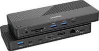 Dok stacion Unitek D1079A, 12 ne 1, HDMI 8K, USB 4, gri
