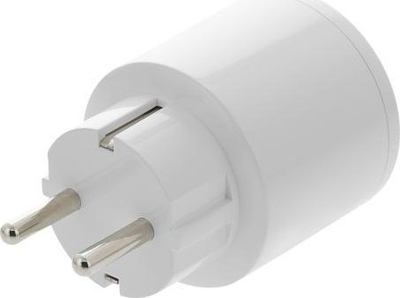 Prizë e mençur Deltaco Smart Home SH-P01, WiFi 2.4GHz, 10A, e bardhë