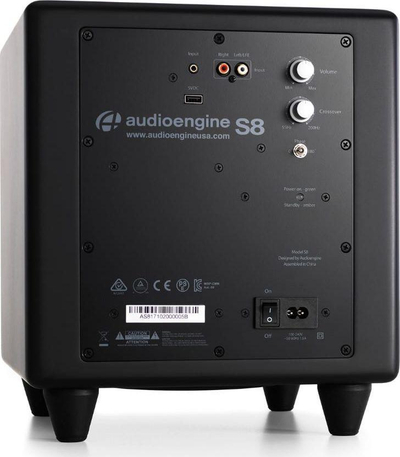 Altoparlant AudioEngine S8, 125 W, i zi dhe i bardhë