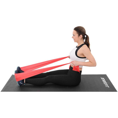 Shirit fitnesi EneroFit Latex Band, 200x15 cm, 9-11 kg, i kuq