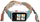 Rripa për orë të mençur 4wrist Apple Watch, 38/40 mm, i thurur