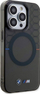 Mbulesë telefoni BMW Pattern MagSafe, për iPhone 14 Pro Max, gri