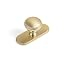 Dorezë mobiljeje Domoletti Zink Alloy Knob 33mm, aliazh zinku, set 2 copë, ngjyrë krom