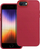 Mbrojtëse telefoni Frame Case për iPhone SE 2022, TPU, kornizë e fortë kamere, ngjyrë raspberry mat