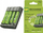 Karikues baterish GP Batteries GP Recharge B441 me USB, set me 2 bateri AA 2100mAh edhe 2 bateri AAA 800mAh