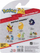 Set figura Pokemon Jazwares Battle Figure, 3 copë 5 cm, Charmander Appletun Haunter, shumëngjyrëshe
