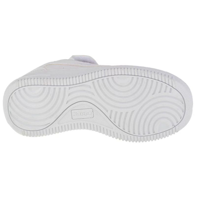 Atlete për kalamoj Kappa Kids Shoe White, lëkurë ekologjike, të bardha