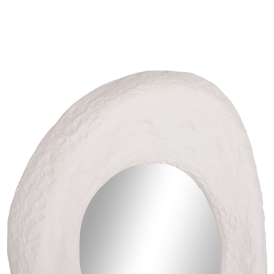 Pasqyrë muri Riffe HM4695.02, fiber cement, 60x85 cm, e bardhë