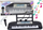 Pianofortë elektrik për kalamoj, 37 taste, me mikrofon, i zi