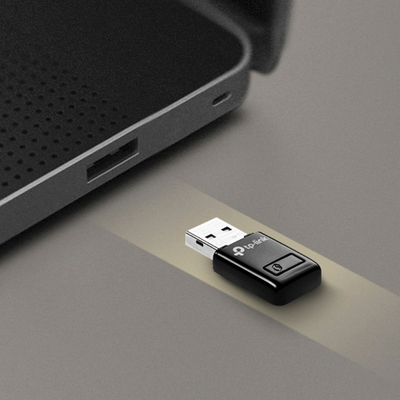 Përshtatës Wi-Fi TP-Link TL-WN823N, USB 2.0, 300 Mbps, i zi