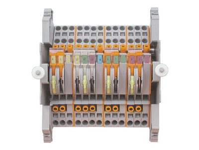 Rrip matës elektrik LPW 13-way 847-103, modular, për shinë DIN 35 mm