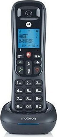 Telefoni fiks Motorola F29000K38B1AES03, DECT, ekran me ndriçim, i zi