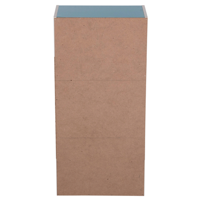 Raft muri Cubicon 38,5x23,5x80Hcm (HM9941.05), kaltër/ bardhë