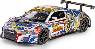 Makina lodër Daff RMZ Hobby Audi R8 LMS, shkalla 1:32, Macau Grand Prix 2020, shumëngjyrëshe