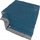 Jorgan kampingu Outwell Canella Duvet, 200 x 135 cm, poliester, blu e errët