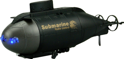 Nëndetëse me telekomandë Amewi Mini U-Boat 26037, RTR, me LED, blu