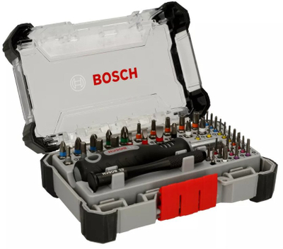 Set me bita dhe thikë universale Bosch Precision 061599766R, 42 copë