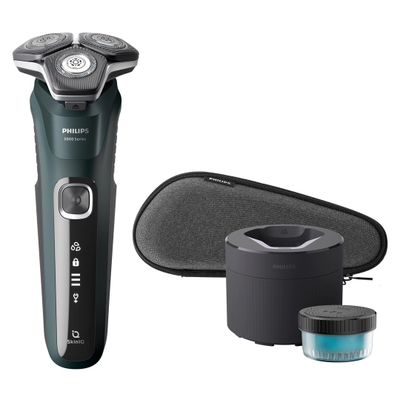 Aparat rroje Philips Series 5000 S5884/50, elektrik, pa kabllo