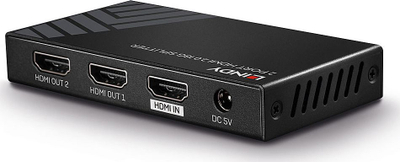 Splitter HDMI Lindy 38235, 2 porta, 4K, i zi