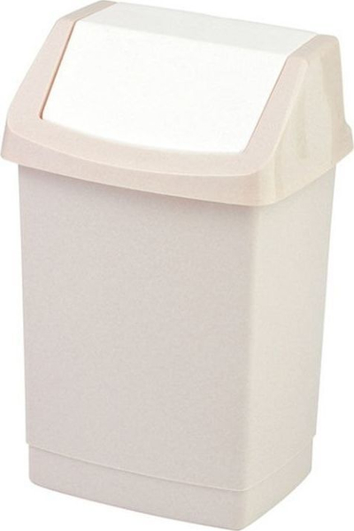 Shportë mbeturinash Curver, 15 L, bezhë