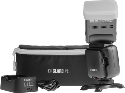 Блиц фотографски GlareOne Apus 48, 48W, TTL и HSS, црн