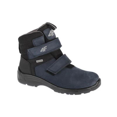 Детски зимски чизми 4F Junior Trek HJZ21-JOBMW252, NeoDry, темно сина