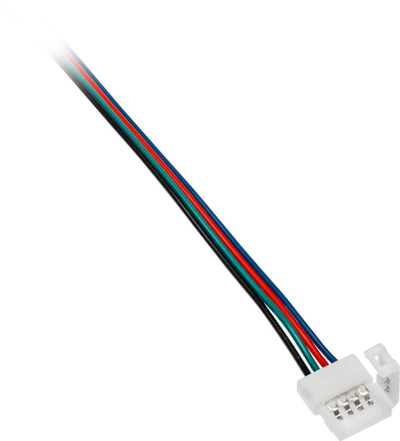 Konektor GTV XC11 LD-ZTLRGB2M-4N për shirita RGB LED, me kabllo 2 metra