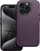 Futrollë telefoni OEM LEATHER MAG COVER për iPhone 15 Pro, lëkurë, MagSafe, vjollcë e errët