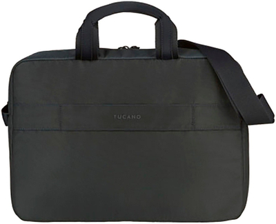 Çantë laptopi Tucano Global, 15.6", material i ricikluar, e zezë