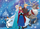 Puzzle Ravensburger Disney Frozen Glittery Snow, 100 elemente