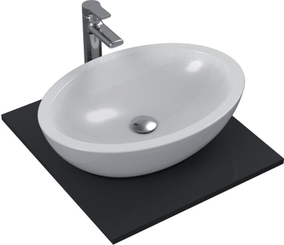 Lavaman Ideal Standard Strada 60cm, montim mbi banak, pa vrimë rubineti, i bardhë