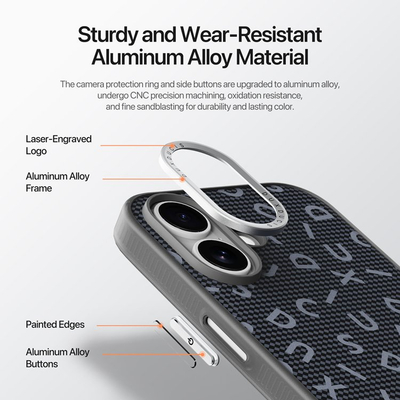 Kapak telefoni Dux Ducis Case Moro, për iPhone 17, i zi