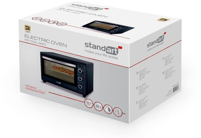 Mini furrë elektrike Standart KR-103L-46C, 45L, 1800W, e zezë
