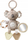 Lodër varëse edukative Babyono Koala Coco, 0m+, me pasqyrë, me unaza për kafshim