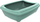 Tualet për mace Moderna Arist O Tray, 43 x 30.9 x 12.3 cm, me bordurë, jeshile