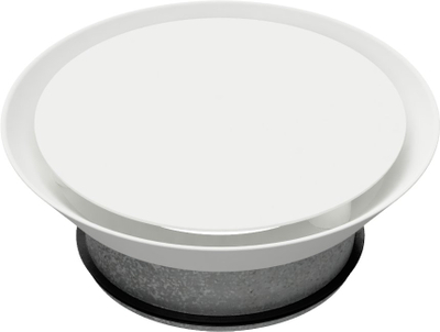 Difuzor ventilimi DRS125 Frameless, për tavan stretch, diametër 125mm, i bardhë