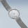 Orë grash Bering Ultra Slim 18434-000, e argjendtë