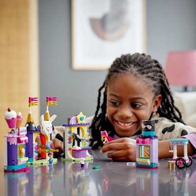 Set LEGO Friends Magic Fairground Stand (41687), shumëngjyrësh