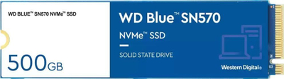 Disk SSD WD Blue SN570, 500GB, M.2 2280 PCI-E x4 Gen3 NVMe