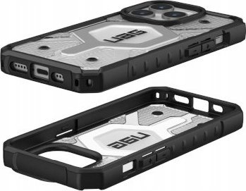 Mbulesë UAG Pathfinder për iPhone 15 Pro, MagSafe, transparente