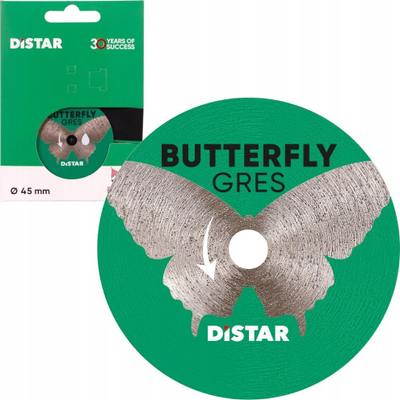 Disk diamanti Distar Butterfly, 45 mm, për prerje porcelani edhe qeramike