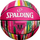 Top basketbolli Spalding Marble 84400Z, gomë e fortë, për çdo lloj fushe, rozë me shumë ngjyra