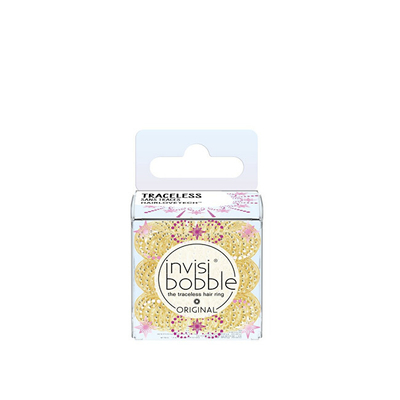Set llastik për flokë Invisibobble Original Time to Shine Gold Rush, 3 copë
