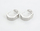 Set unazë, vathë të veshura në platin, UVPAB 15.70 mm