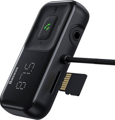 Karikues makine me FM transmetues Baseus CCMT000201, Bluetooth 5.0, USB AUX SD, i zi